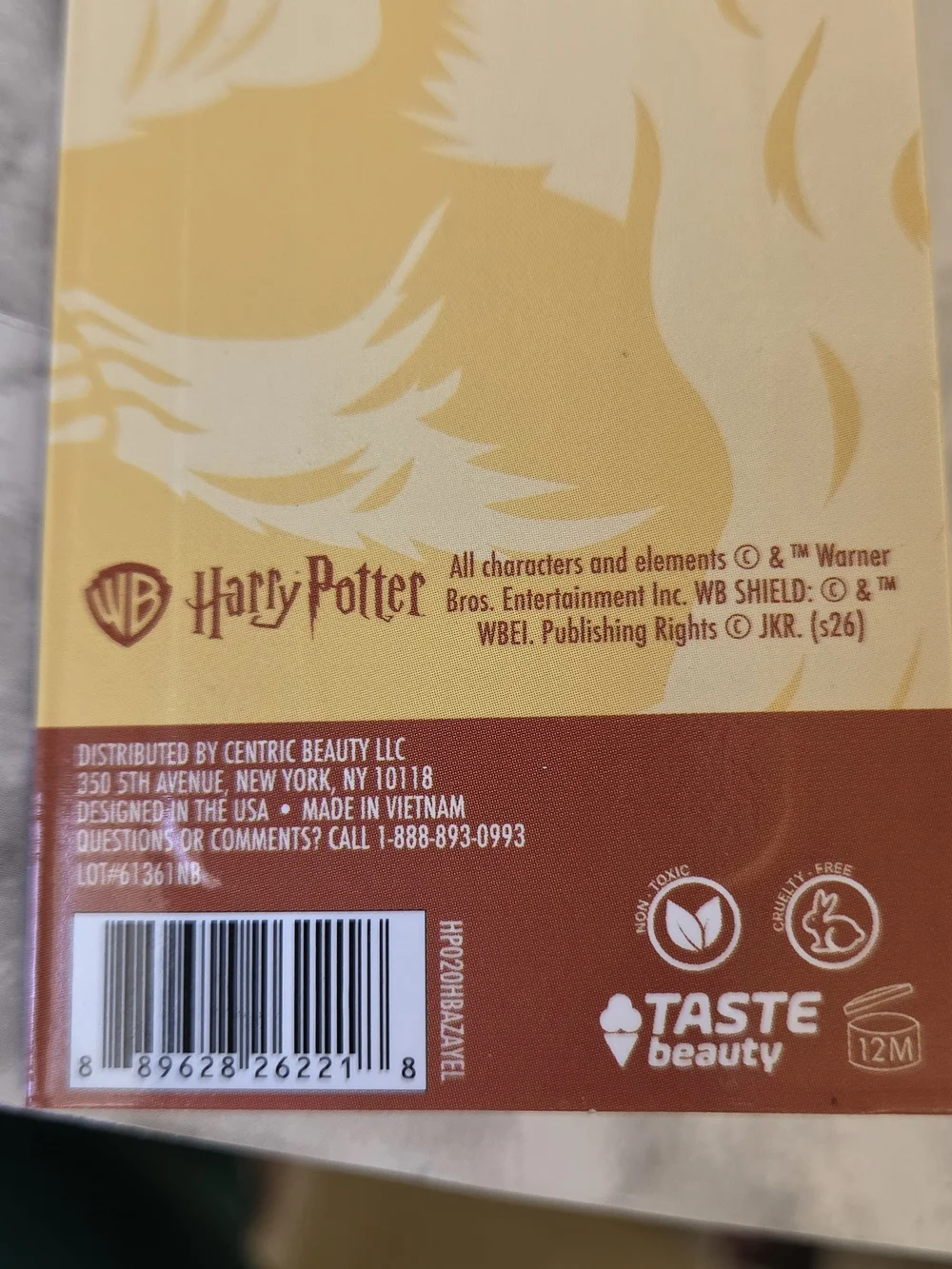 Warner Bros Harry Potter Lip Oil Wand Set Of 4 - Scented Lip Oil